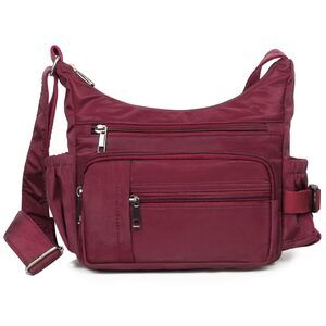 7793 RFID Anti Thief Crossbody Bag Waterproof Shoulder Bag Messenger Bag